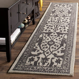 Safavieh Restoration Vintage 2'-3" x 8'-0" Rug in Silver / Grey