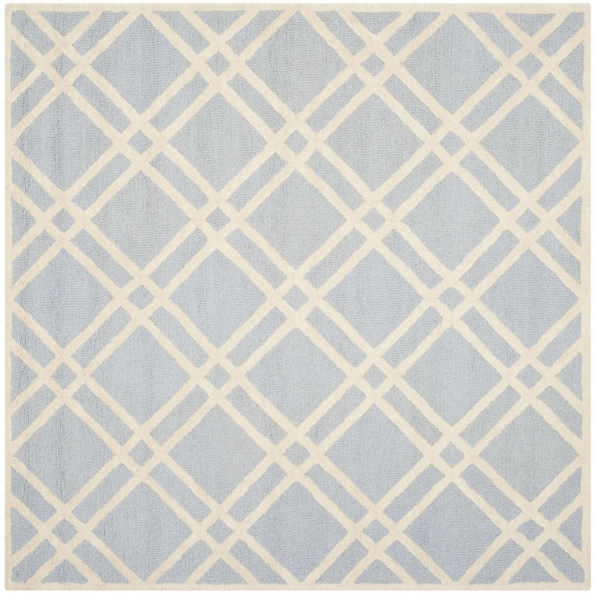 Safavieh Cambridge 6'-0" x 6'-0" Rug in Light Blue / Ivory