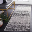 Safavieh Adirondack 2'-6" x 10'-0" Rug in Ivory / Black
