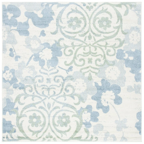 Safavieh Adirondack 6'-7" x 6'-7" Rug in Ivory / Blue