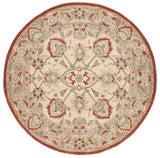 Safavieh Antiquity 6'-0" x 6'-0" Rug in Rust / Ivory