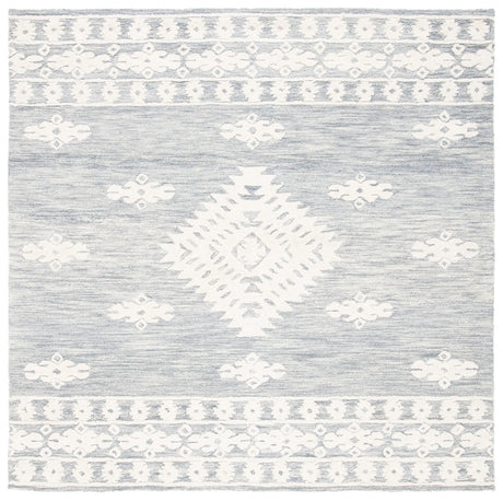 Safavieh Aspen 7'-0" x 7'-0" Rug in Light Grey / Ivory