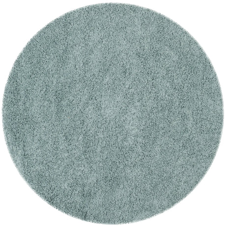 Safavieh Sga-Athens Shag 6'-7" x 6'-7" Rug in Seafoam