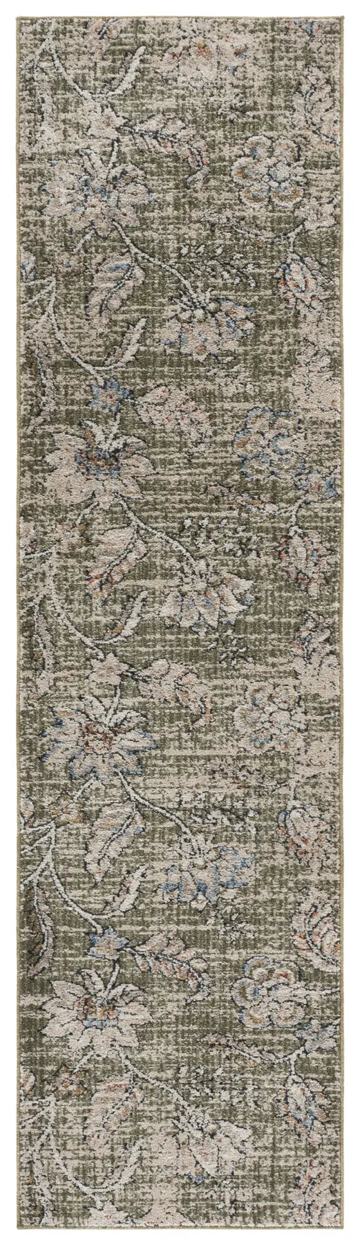 Safavieh Grove 2'-2" x 8'-0" Rug in Green / Ivory