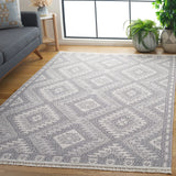Safavieh Prairie 300 4'-0" x 6'-0" Rug in Grey / Ivory