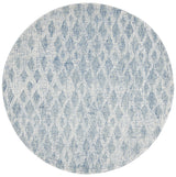Safavieh Abstract 6'-0" x 6'-0" Rug in Ivory / Blue