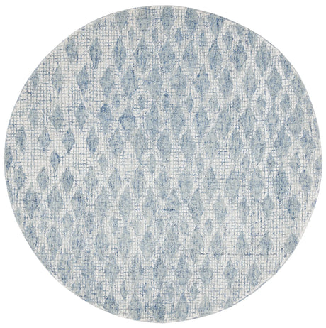 Safavieh Abstract 6'-0" x 6'-0" Rug in Ivory / Blue