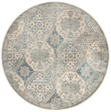 Safavieh Vintage 6'-0" x 6'-0" Rug in Cream / Blue