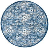 Safavieh Martha Stewart 28 6'-7" x 6'-7" Rug in Navy / Creme