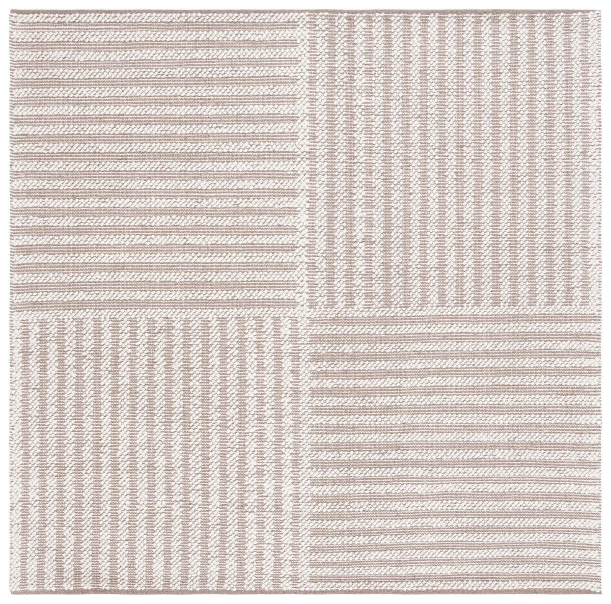 Safavieh Natura 6'-0" x 6'-0" Rug in Ivory / Taupe