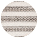 Safavieh Natura 6'-0" x 6'-0" Rug in Ivory / Black