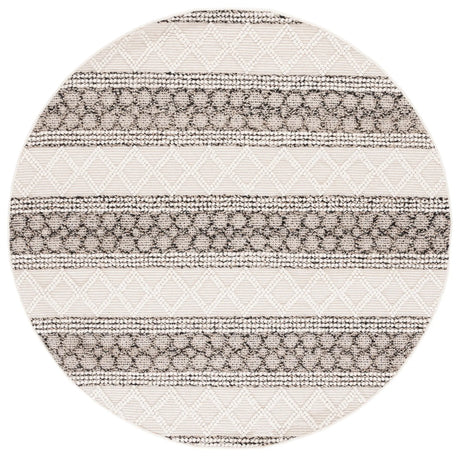 Safavieh Natura 6'-0" x 6'-0" Rug in Ivory / Black