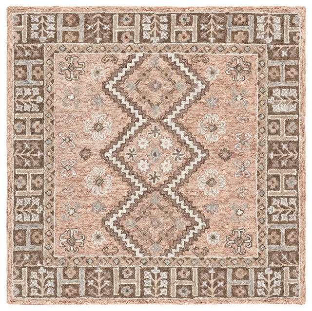 Safavieh Aspen 5'-0" x 5'-0" Rug in Beige / Grey