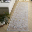 Safavieh Scarlett 400 2'-0" x 8'-0" Rug in Beige / Ivory Rust