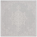 Safavieh Global 6'-7" x 6'-7" Rug in Grey / Ivory
