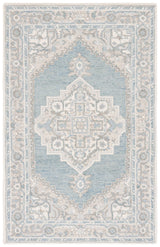Safavieh Metro 4'-0" x 6'-0" Rug in Light Blue / Ivory