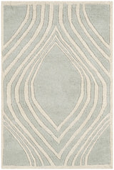 Safavieh Chatham 2'-0" x 3'-0" Rug in Grey / Ivory