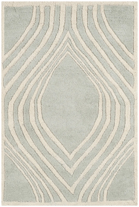 Safavieh Chatham 2'-0" x 3'-0" Rug in Grey / Ivory