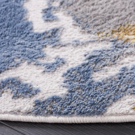 Safavieh Palma 6'-7" x 6'-7" Rug in Beige / Light Blue