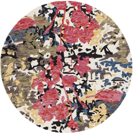 Safavieh Blossom 6'-0" x 6'-0" Rug in Green / Ivory