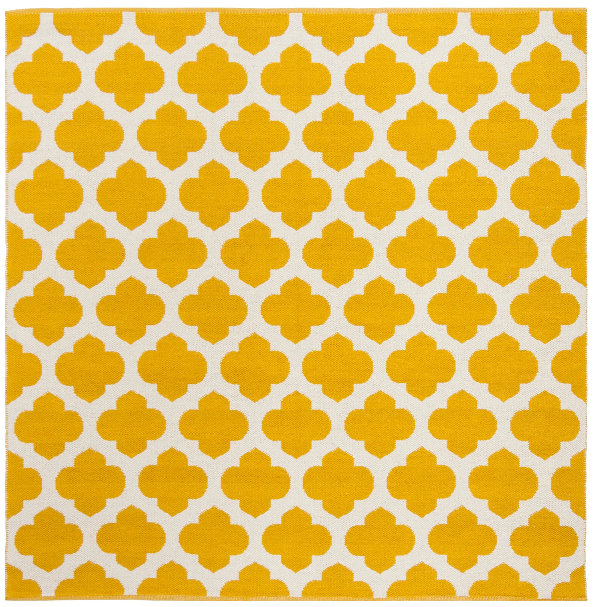 Safavieh Montauk 6'-0" x 6'-0" Rug in Yellow / Ivory