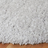 Safavieh Lindsay Shag 6'-7" x 6'-7" Rug in Grey