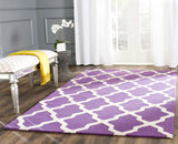 Safavieh Cambridge 5'-0" x 8'-0" Rug in Purple / Ivory