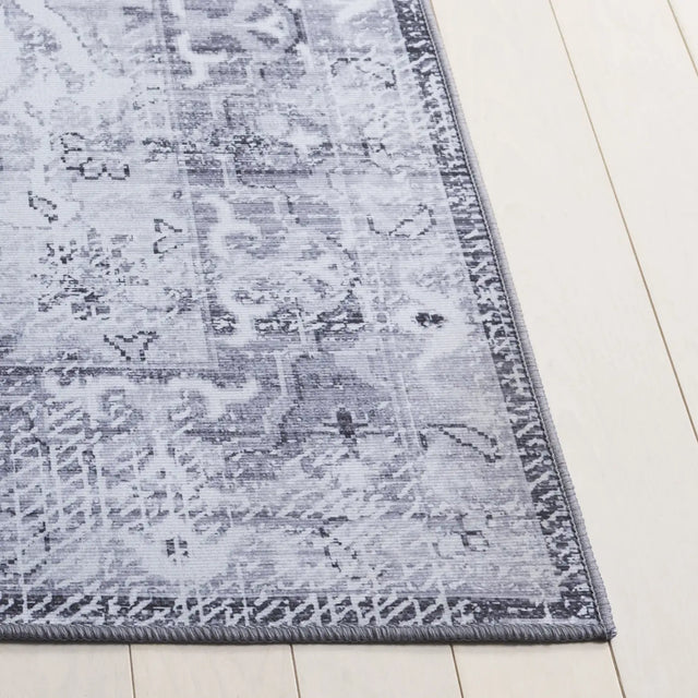 Safavieh Tucson 4'-0" x 6'-0" Rug in Dark Grey / Light Grey