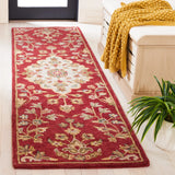 Safavieh Blossom 2'-3" x 8'-0" Rug in Red / Ivory