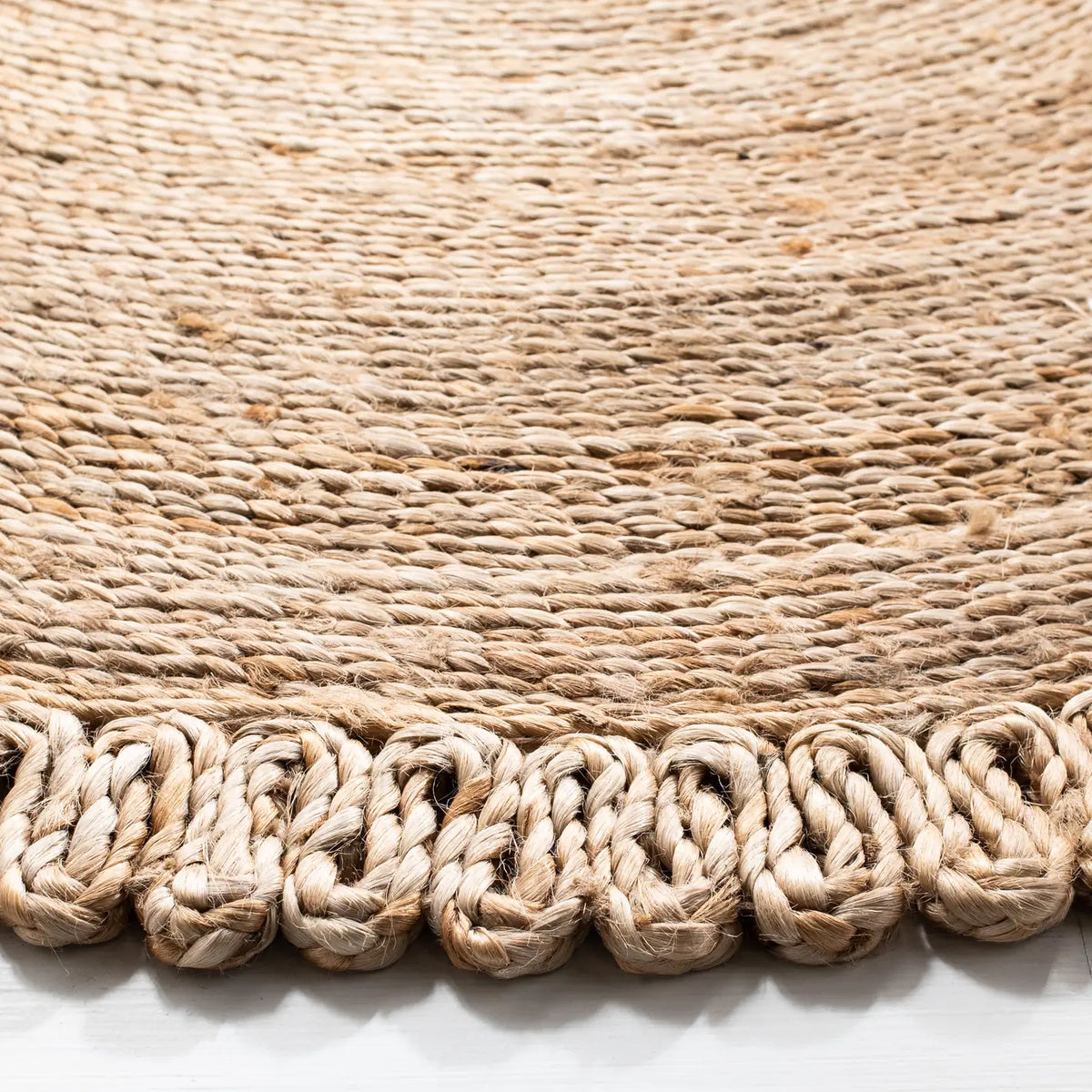 Safavieh Natural Fiber 3'-0" x 3'-0" Rug in Natural