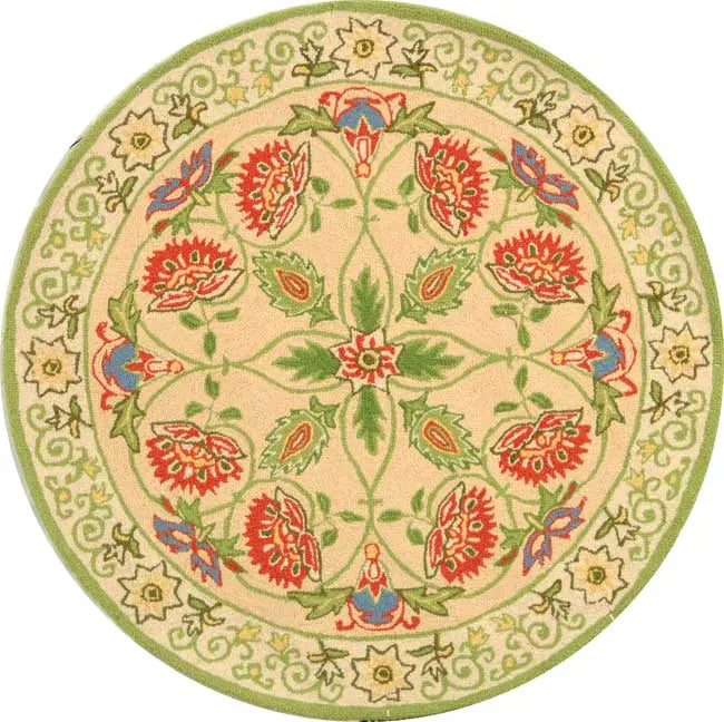 Safavieh Chelsea 3'-0" x 3'-0" Rug in Beige / Green