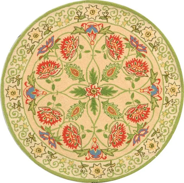 Safavieh Chelsea 3'-0" x 3'-0" Rug in Beige / Green