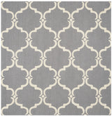 Safavieh Cambridge 6'-0" x 6'-0" Rug in Dark Grey / Ivory