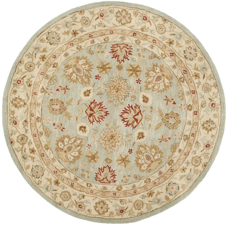 Safavieh Antiquity 6'-0" x 6'-0" Rug in Grey Blue / Beige