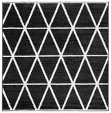 Safavieh Adirondack 6'-0" x 6'-0" Rug in Black / Ivory
