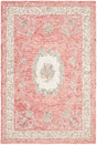 Safavieh Aubusson 4'-0" x 6'-0" Rug in Red / Ivory