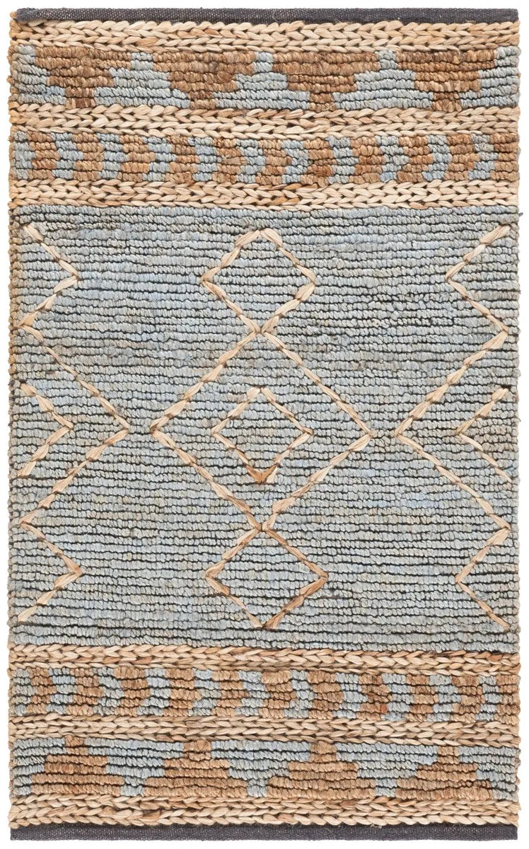 Safavieh Kilim 3'-0" x 5'-0" Rug in Natural / Blue