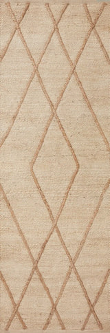 Loloi Bodhi Bod-02 Ivory/Natural Rugs - runner flat