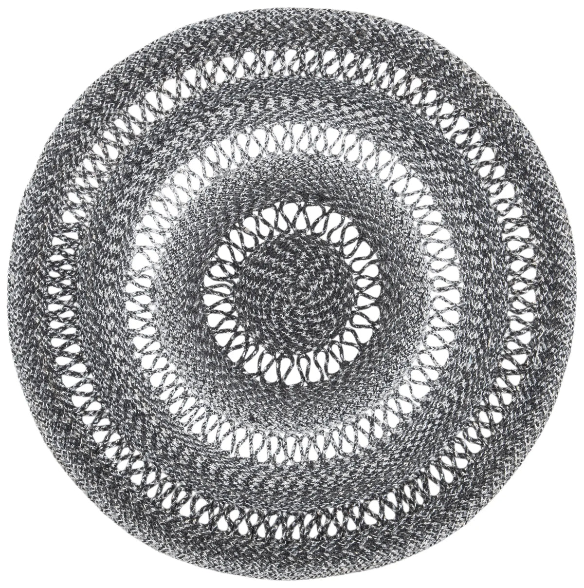 Safavieh Cape Cod 3'-0" x 3'-0" Rug in Charcoal