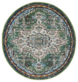 Safavieh Madison 3'-0" x 3'-0" Rug in Green / Turquoise