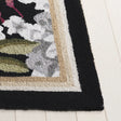 Safavieh Jardin 2'-3" x 8'-0" Rug in Black / Red