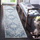 Safavieh Brentwood 2'-0" x 6'-0" Rug in Cream / Blue