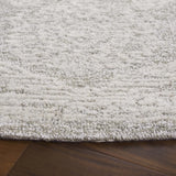 Safavieh Ebony 6'-0" x 6'-0" Rug in Ivory / Grey