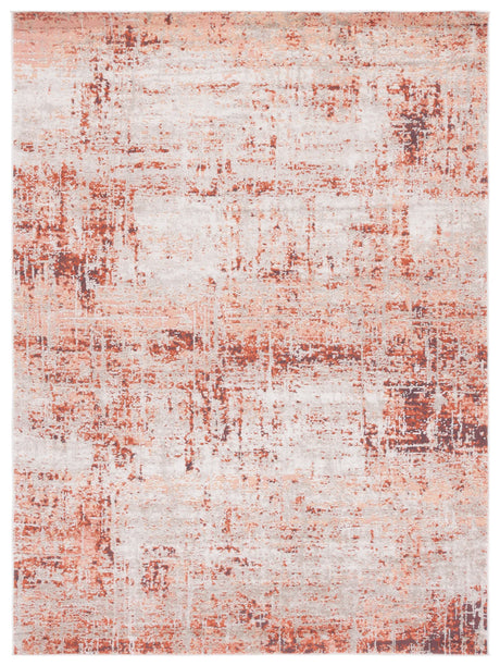 Safavieh Madison 800 4'-5" x 6'-5" Rug in Rust / Grey