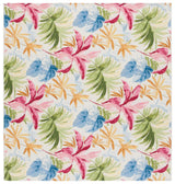 Safavieh Barbados 500 6'-7" x 6'-7" Rug in Ivory / Green Rust