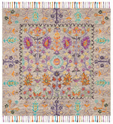 Safavieh Blossom 6'-0" x 6'-0" Rug in Grey / Multi