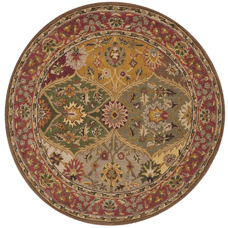 Safavieh Heritage 6'-0" x 6'-0" Rug in Multi