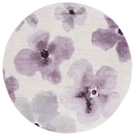 Safavieh Adirondack 6'-0" x 6'-0" Rug in Ivory / Purple