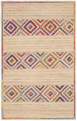 Safavieh Natural Fiber 4'-0" x 6'-0" Rug in Natural / Multi