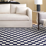 Safavieh Martha Stewart 8'-0" x 10'-0" Rug in Navy / Ivory